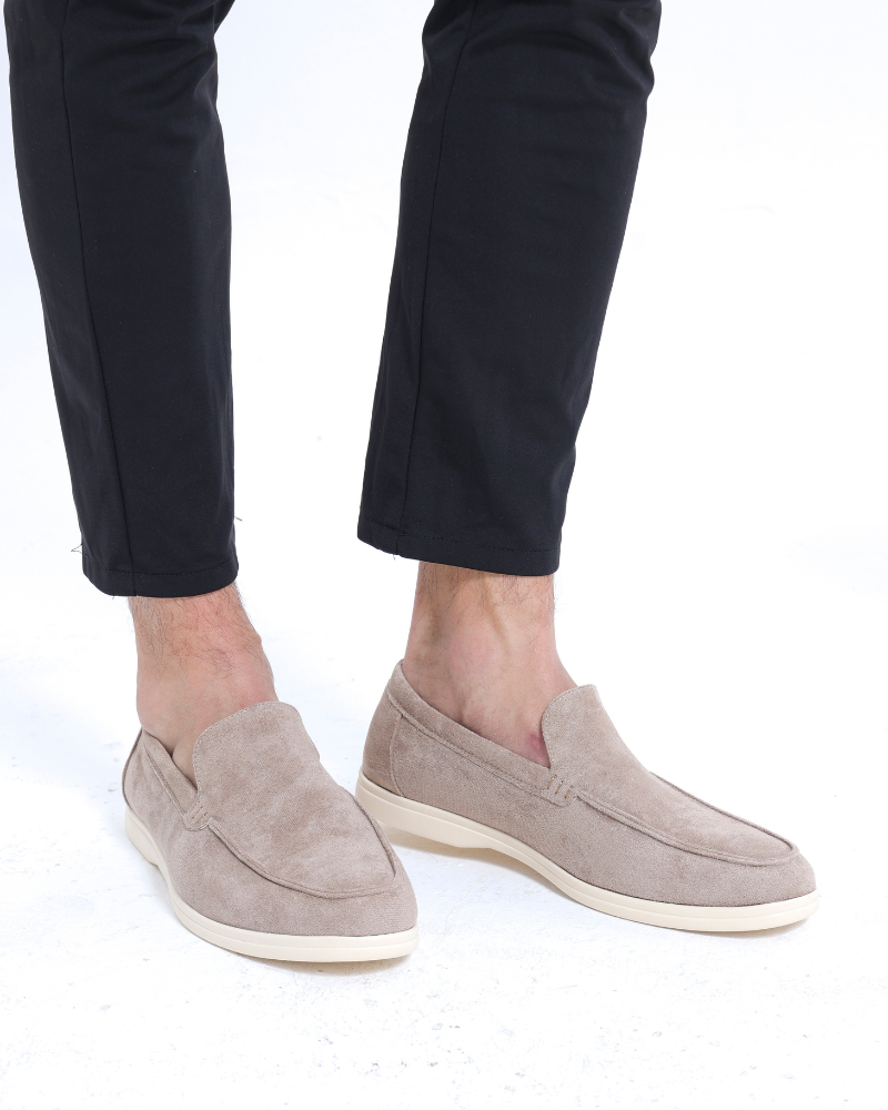 MOCASSINS EN CUIR SUEDE