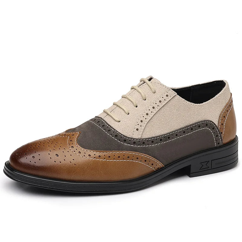CHAUSSURES À LACETS BROGUE POUR HOMME