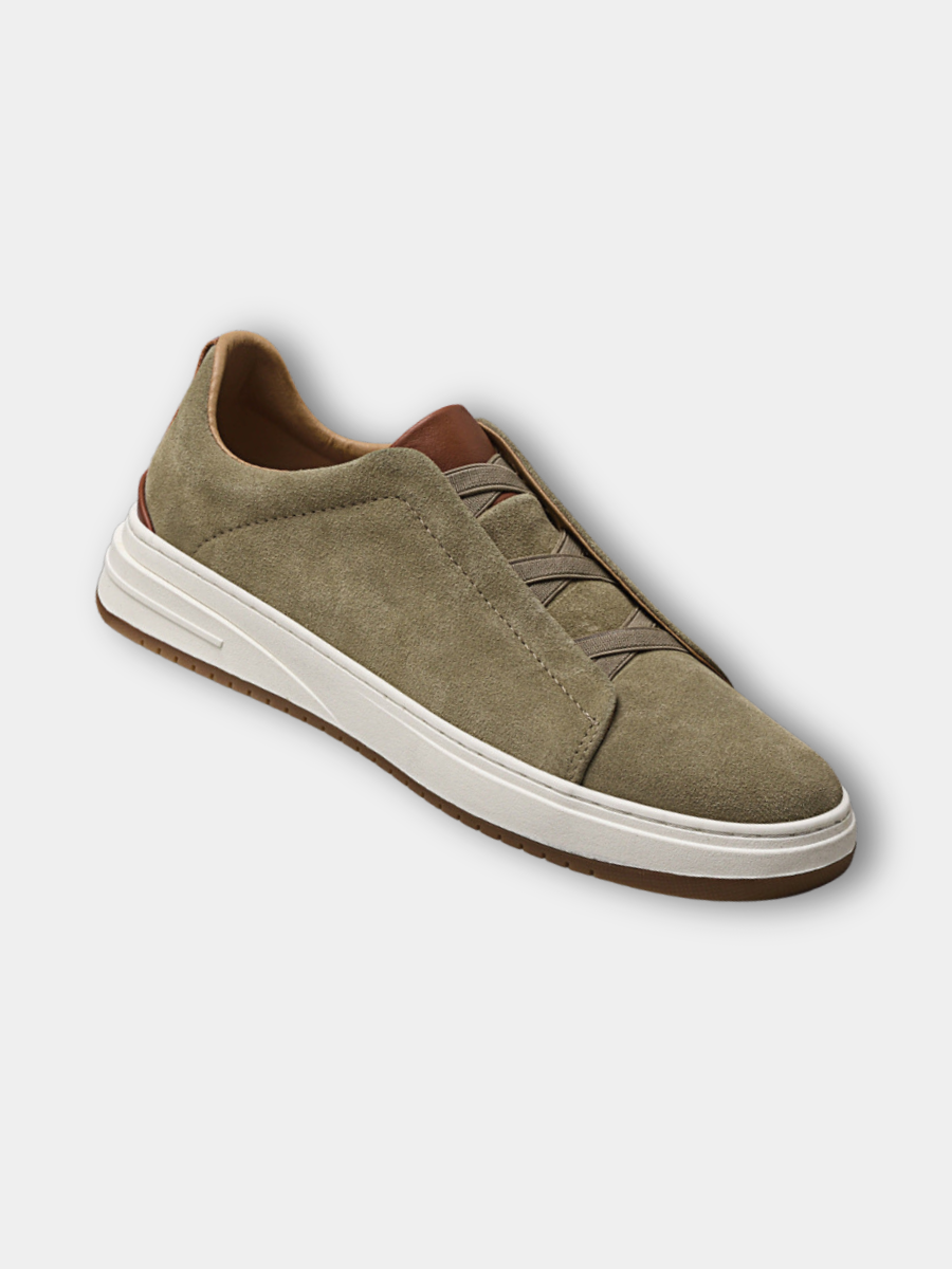 CHAUSSURES SLIP-ON EN DAIM POUR HOMME